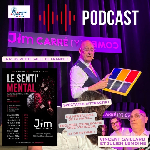 Le Jim Carré Comedy Saint Malo - avec Vincent Gaillard et Julien Lemoine
