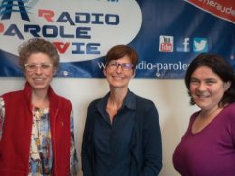 Dr Nathalie Guinard, Alexia Bizel et Rachel Ménard.