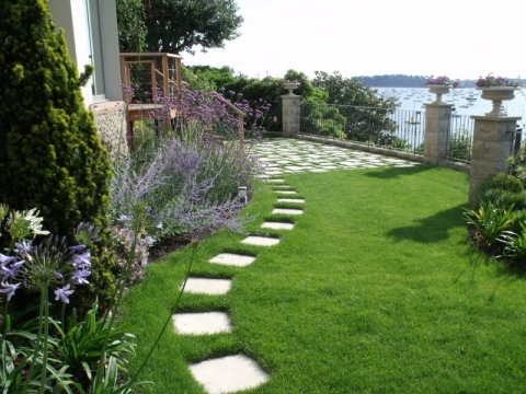 Le jardin de bord de mer