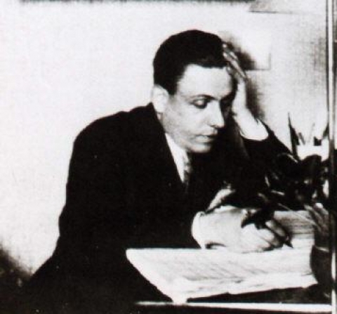 Francis Poulenc, compositeur et pianiste français