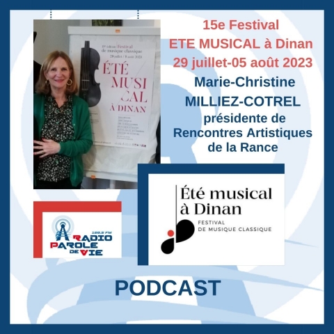 Présentation du 15è Festival été musical à Dinan