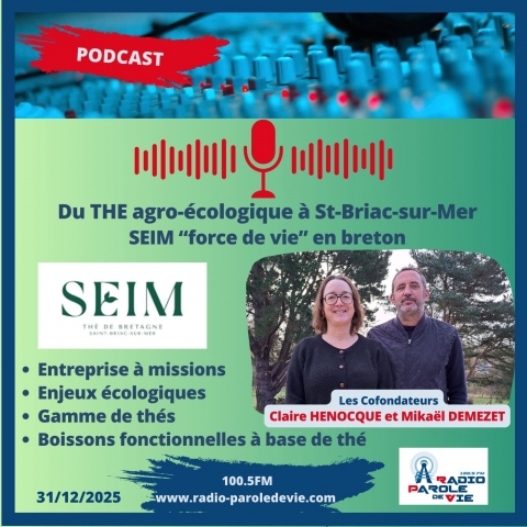  SEIM - Thé agrobiologique à Saint Briac sur Mer - Reportage avec Claire Henocque et Mikaël Demezet 