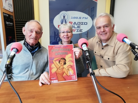  Nos années Folles avec Dany BLASSY Président Compagnie Lyrique Emeraude Claudine LE BRICE , Théo ELIE 