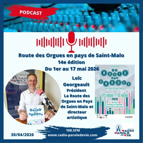  Route des Orgues en pays de Saint-Malo 14e édition - Loïc GEORGEAULT Président et directeur artistique 