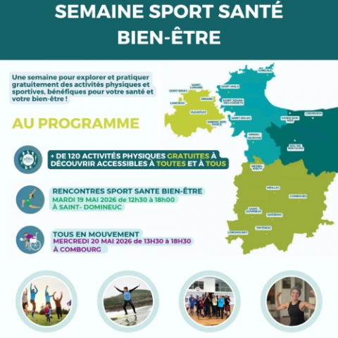  Semaine Sport Santé Bien-être Pays de Saint-Malo - Léane PIOT Stage Fin d'études Master 2 