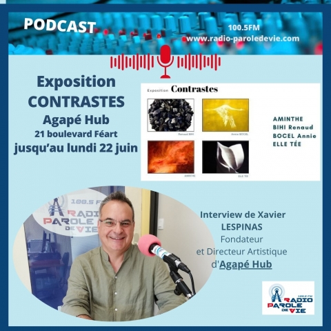 Xavier LESPINAS Fondateur Directeur Artistique Agapé Hub Dinard